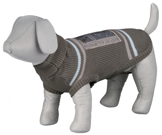 Best of all Breeds pullover. Taupe/brungrå.