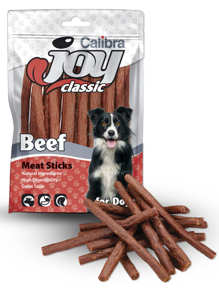Calibra Joy Dog oksekødsnack - 100 % naturlig.