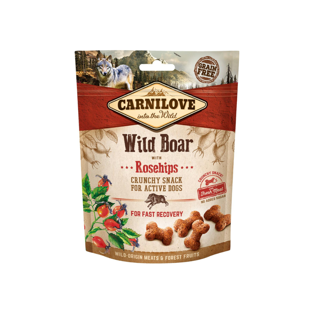 Crunchy Snack m. Vildsvin & Hyben 200 g
