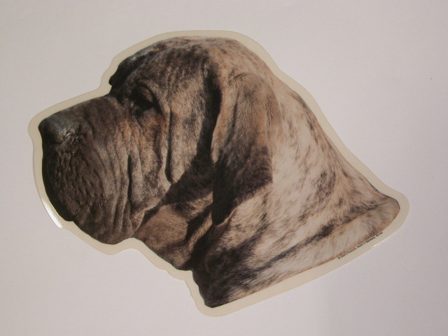 Fila Brasileiro, hv. Vælg: klistermærke, nøglering, mm.