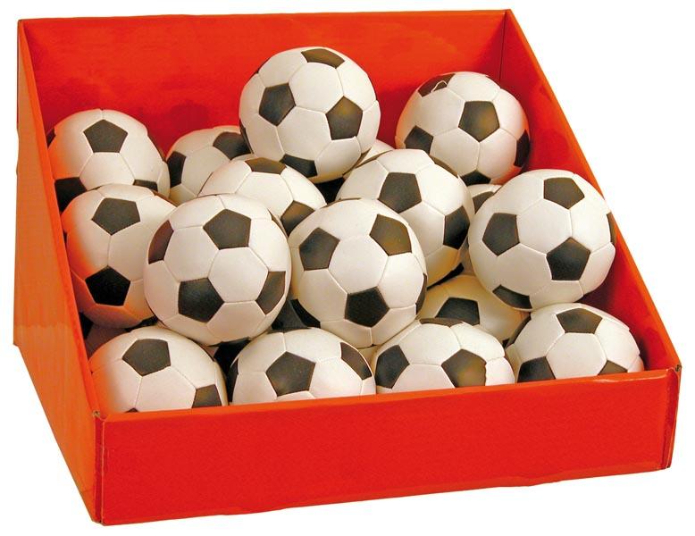 Fodbold i kunstlæder ø10cm.