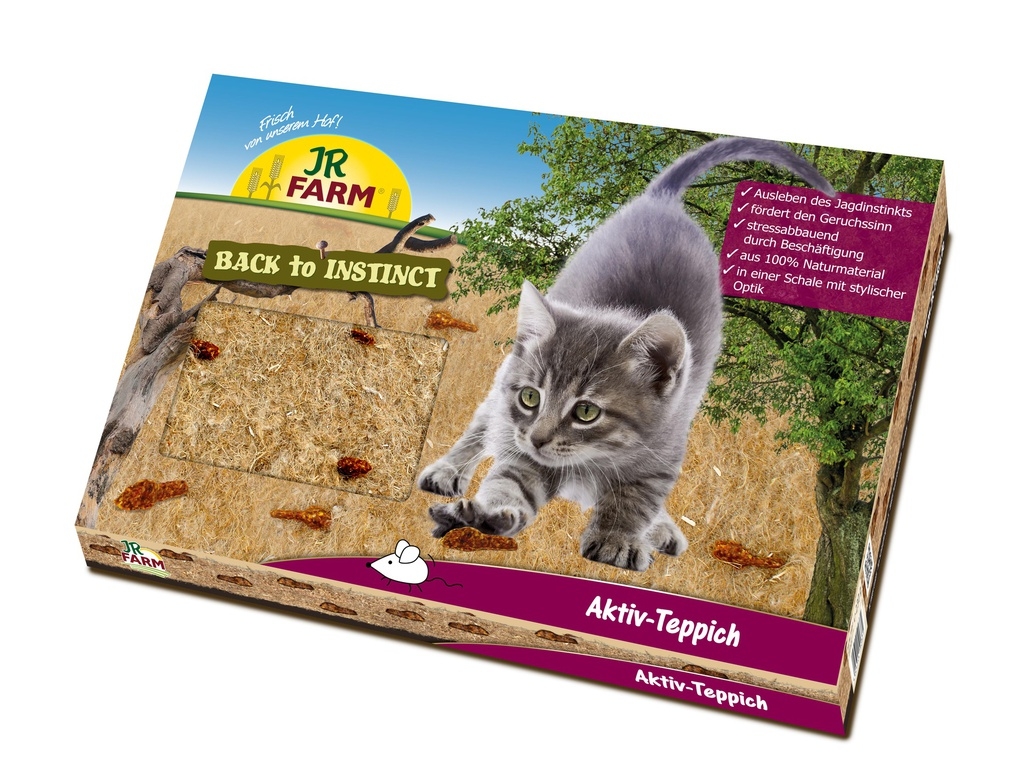 JR Farm Kat Back to Instinct Aktivitetstæppe