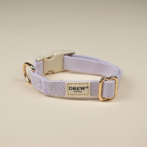 My First Collar // Justerbart hvalpehalsbånd (lilla)