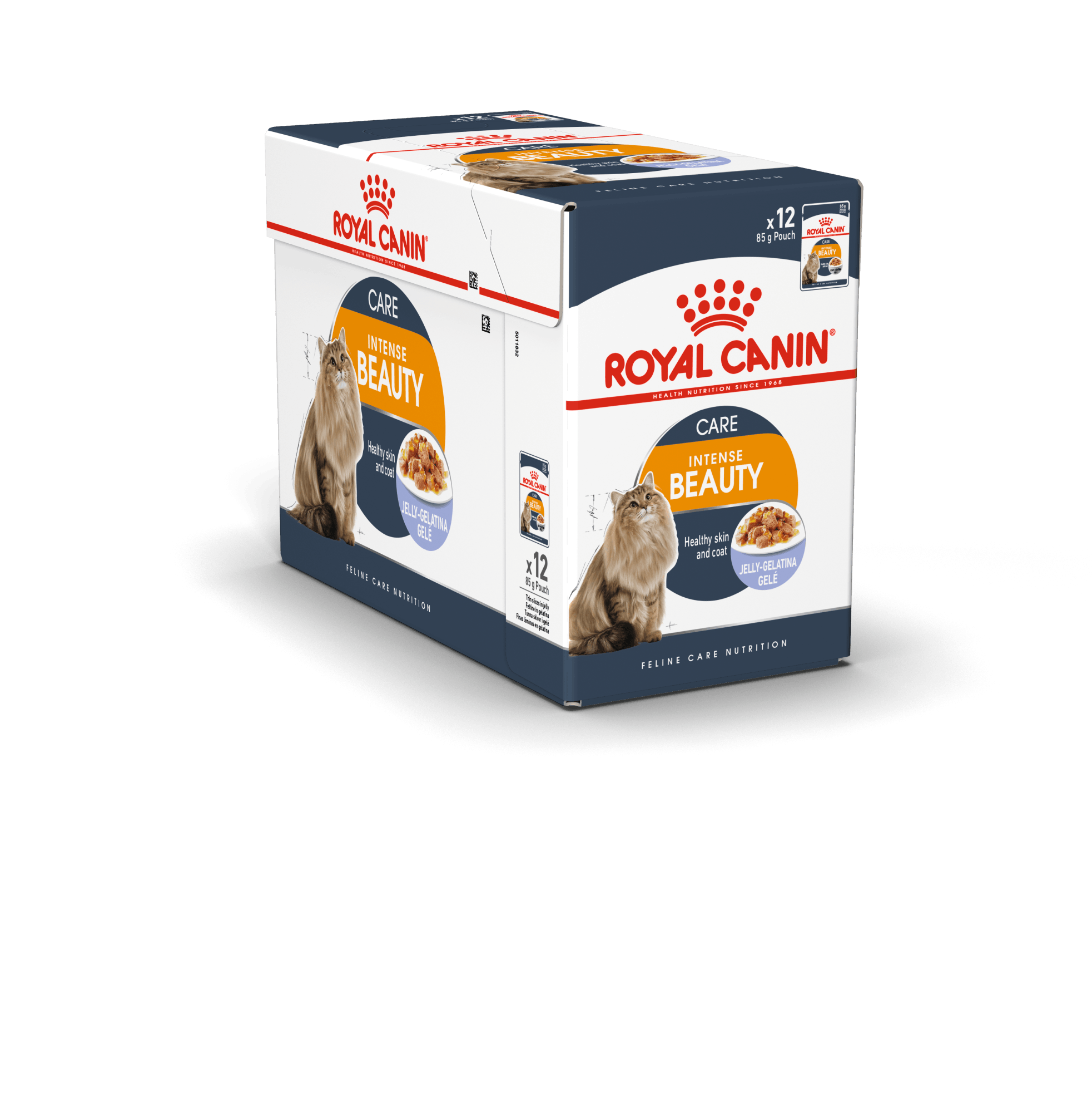 Royal Canin Intense Beauty Jelly Til kat over 1 år 12x85g