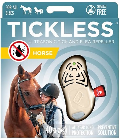 Tickless Human. Hunter eller Horse. Mod flåter.